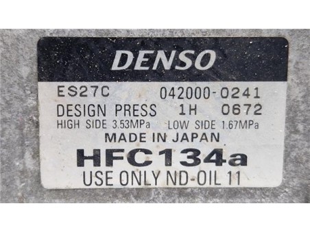 Compresor Aire Acondicionado Lexus GS450H 3 5