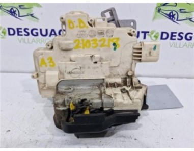 Cerradura Puerta Delantera Derecha Audi A3  2 0 TDI 16V