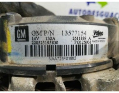 Alternador Chevrolet AVEO 1 2 