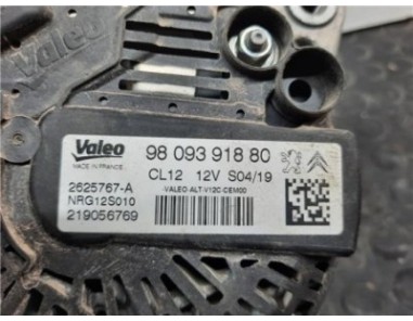 Alternador Opel CROSSLAND X 1 2 