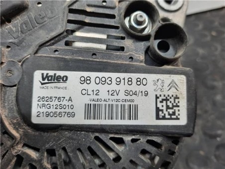 Alternador Opel CROSSLAND X 1 2 