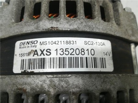 Alternador Opel CORSA E 1 4 16V CAT bivalent  Gasolina / GPL 
