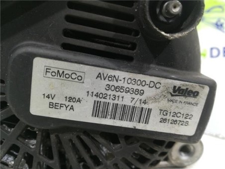 Alternador Ford FOCUS LIM  1 6 TDCi 