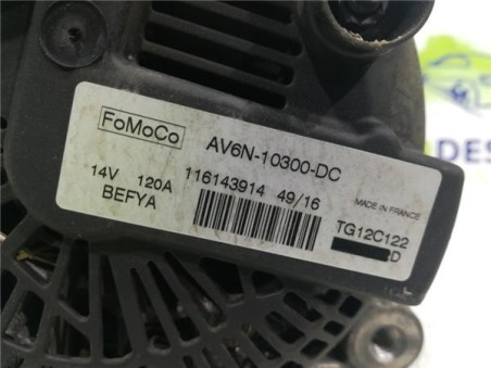 Alternador Ford C-Max  1 5 Titanium [1 5 Ltr  - 88 kW TDCi CAT]