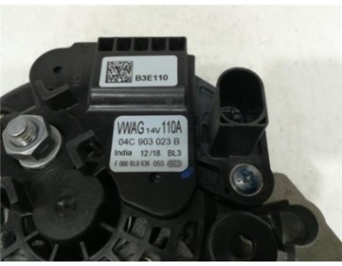 Alternador Seat Mii  1 0 @Mii [1 0 Ltr  - 55 kW]