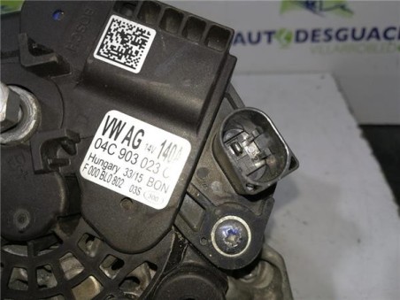 Alternador Volkswagen Polo V  1 0 Advance BMT [1 0 Ltr  - 55 kW]