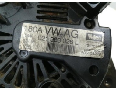 Alternador Volkswagen Passat Berlina  2 0 TDI 16V