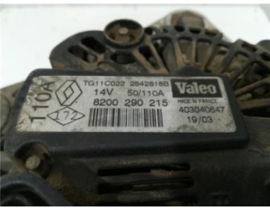 Alternador Renault MEGANE II BERLINA 5P MEGANE II BERLINA 5P