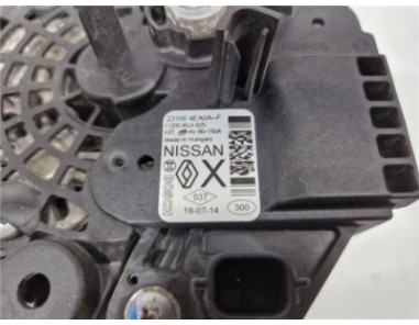 Alternador Renault Kadjar  1 5 Bose Edition [1 5 Ltr  - 81 kW dCi Diesel FAP Energy]