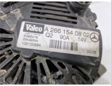 Alternador Mercedes-Benz Clase A  1 5 A 150  [1 5 Ltr  - 70 kW CAT]