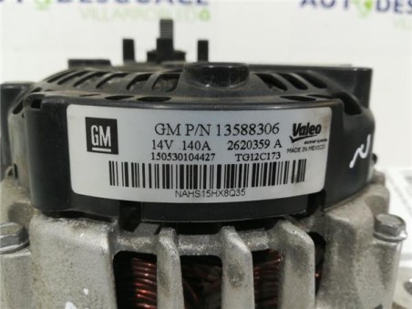 Alternador Opel Astra J Berlina 5p  2 0 Cosmo [2 0 Ltr  - 118 kW 16V CDTI]