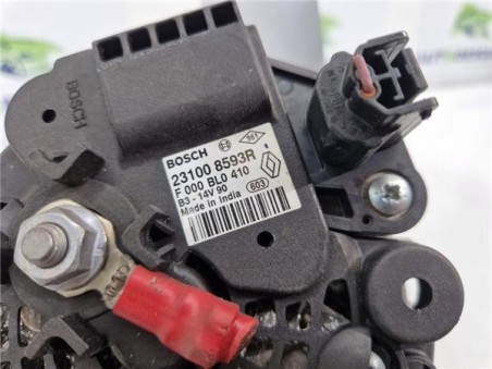 Alternador Renault Captur I  0 9 Dynamique [0 9 Ltr  - 66 kW TCE Energy]