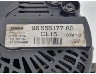 Alternador Peugeot 308 1 6 HDi FAP 