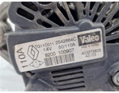 Alternador Renault Megane II Classic Berlina  1 6 Confort Authentique [1 6 Ltr  - 83 kW 16V]