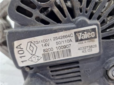 Alternador Renault Megane II Classic Berlina  1 6 Confort Authentique [1 6 Ltr  - 83 kW 16V]