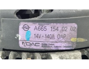 Alternador Ssangyong RODIUS 2 7 Turbodiesel 