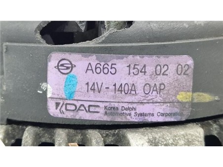 Alternador Ssangyong RODIUS 2 7 Turbodiesel 
