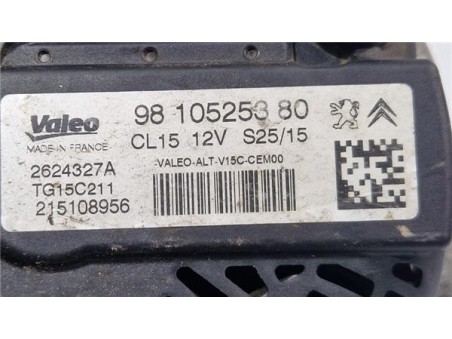 Alternador Citroen C4 Cactus  1 6 Business Class [1 6 Ltr  - 73 kW Blue-HDI FAP]