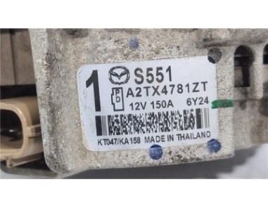 Alternador Mazda CX-3  1 5 Center-Line [1 5 Ltr  - 77 kW Diesel CAT]