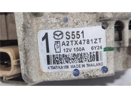 Alternador Mazda CX-3  1 5 Center-Line [1 5 Ltr  - 77 kW Diesel CAT]