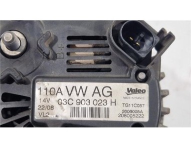 Alternador Volkswagen Golf V  1 4 TSI