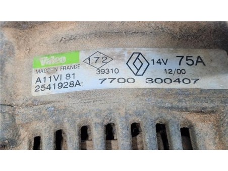 Alternador Opel Movano  2 5 Combi batalla corta 2 8t [2 5 Ltr  - 84 kW CDTI]