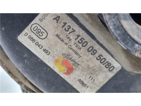 Alternador Mercedes-Benz CL  Coupe  5 8 CL 600  [5 8 Ltr  - 270 kW V12 36V CAT]