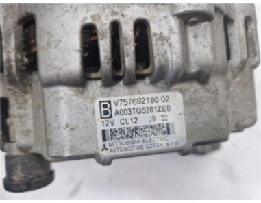 Alternador Peugeot 308  1 6 Sport [1 6 Ltr  - 88 kW 16V]