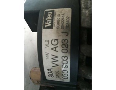 Alternador Volkswagen GOLF IV BERLINA 1 6 