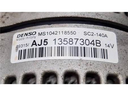 Alternador Opel Astra K Berlina 5p  1 6 Business [1 6 Ltr  - 81 kW CDTI DPF]