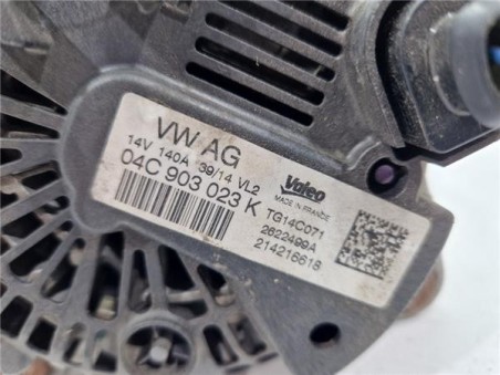 Alternador Seat Leon  1 4 Reference [1 4 Ltr  - 81 kW TGI bivalent  Gasolina / GNC]