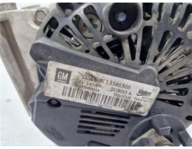 Alternador Opel Astra J Berlina 5p  1 6 Selective [1 6 Ltr  - 81 kW CDTI DPF]