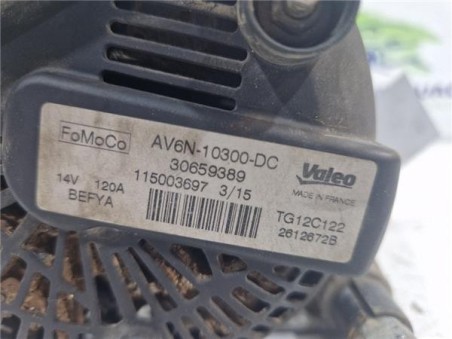 Alternador Ford Focus Berlina  1 6 Trend + [1 6 Ltr  - 85 kW TDCi CAT]