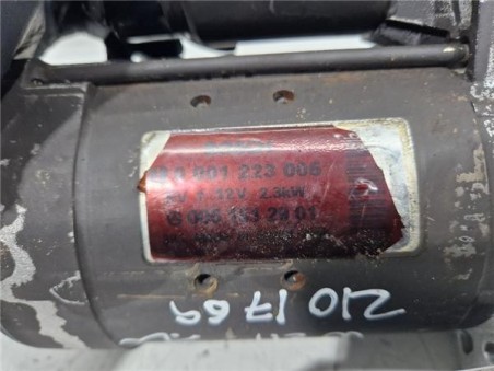 Motor Arranque Mercedes-Benz Clase E  Berlina  3 2 E 320 CDI  [3 2 Ltr  - 150 kW CDI CAT]