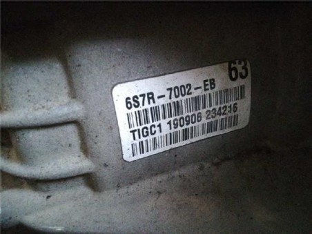 Caja Cambios Manual Ford MONDEO BERLINA 2 0 TDCi 