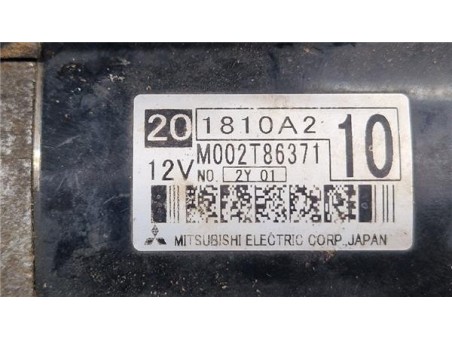 Motor Arranque Citroen C4 Aircross  1 6 Collection 2WD [1 6 Ltr  - 84 kW HDi FAP]