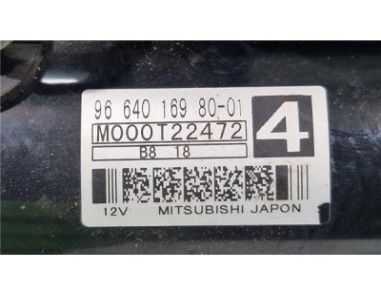 Motor Arranque Citroen C4 Berlina  1 6 HDi