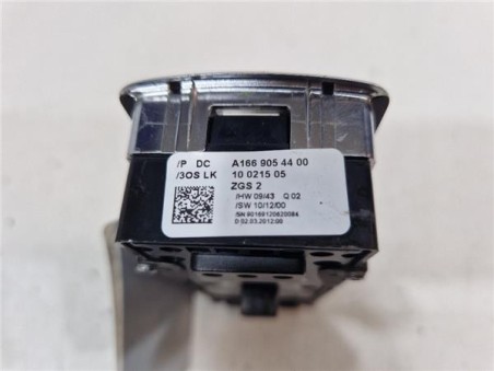 MANDO ELEVALUNAS DELANTERO IZQUIERDO Mercedes-Benz Clase ML  3 0 ML 350 CDI BlueTec Edition 1  [3 0 Ltr  - 190 kW CDI CAT]