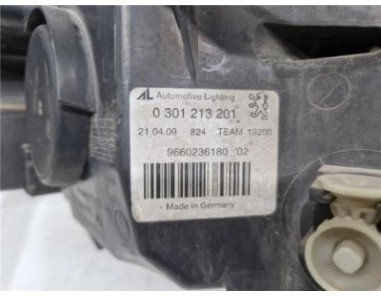Faro Delantero Izquierdo Peugeot 407 SW  1 6 Business Line [1 6 Ltr  - 80 kW HDi FAP CAT ]