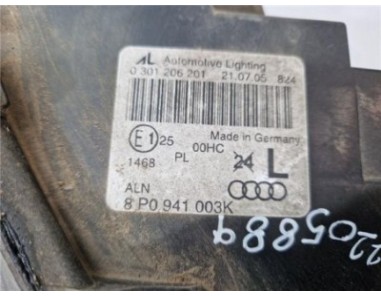 Faro Delantero Izquierdo Audi A3  2 0 TDI 16V