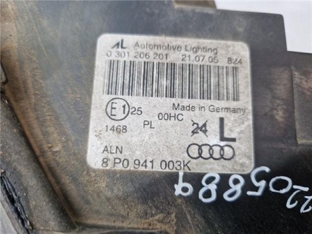 Faro Delantero Izquierdo Audi A3  2 0 TDI 16V