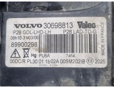 FARO XENON IZQUIERDO Volvo XC90  2 4 D5 Executive   [2 4 Ltr  - 136 kW Diesel CAT]