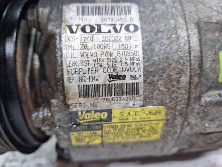Compresor Aire Acondicionado Volvo S80 Berlina  2 4 D5 Summum [2 4 Ltr  - 136 kW Diesel CAT]