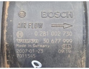 Caudalimetro Volvo S80 Berlina  2 4 D5 Summum [2 4 Ltr  - 136 kW Diesel CAT]