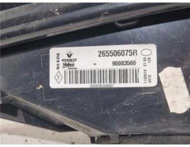 Piloto Porton Trasero Derecho Renault Megane IV Berlina 5P  1 2 Tech Road [1 2 Ltr  - 97 kW TCE Energy]