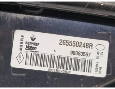 Piloto Porton Trasero Izquierdo Renault Megane IV Berlina 5P  1 2 Tech Road [1 2 Ltr  - 97 kW TCE Energy]