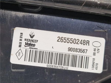 Piloto Porton Trasero Izquierdo Renault Megane IV Berlina 5P  1 2 Tech Road [1 2 Ltr  - 97 kW TCE Energy]