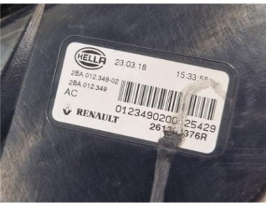 PILOTO DELANTERO DERECHO LUZ DIURNA Renault Megane IV Berlina 5P  1 2 Tech Road [1 2 Ltr  - 97 kW TCE Energy]