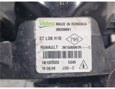 Faro Antiniebla Izquierdo Renault Megane IV Berlina 5P  1 2 Tech Road [1 2 Ltr  - 97 kW TCE Energy]