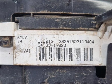 Cuadro Instrumentos Kia Rio  1 2 Basic [1 2 Ltr  - 62 kW CAT]